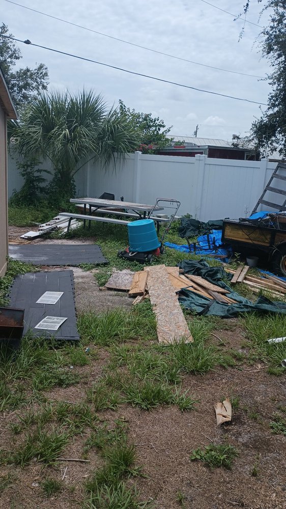 Tweety Bird Inc debris and junk hauling job